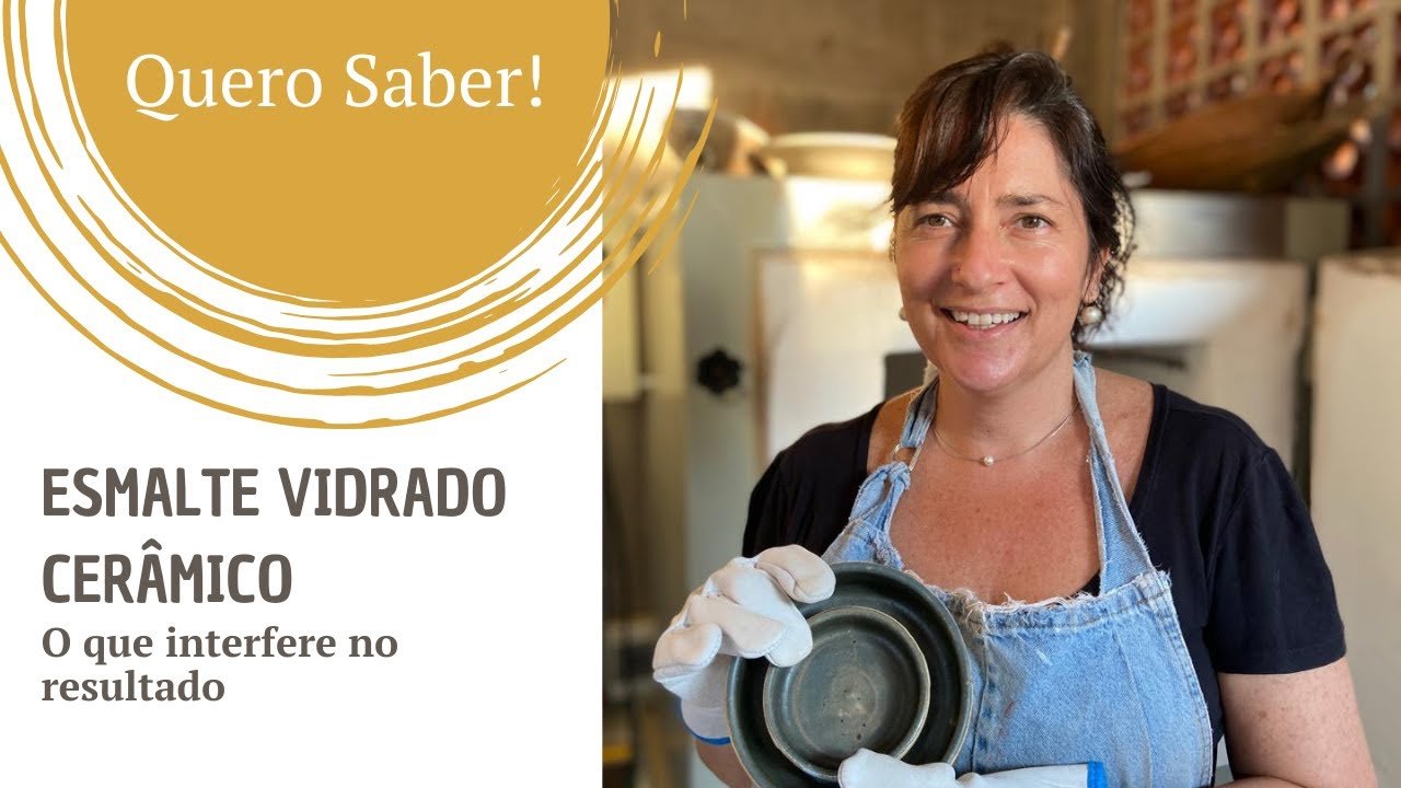 Esmalte de cerâmica brilhante - O que influencia no resultado final