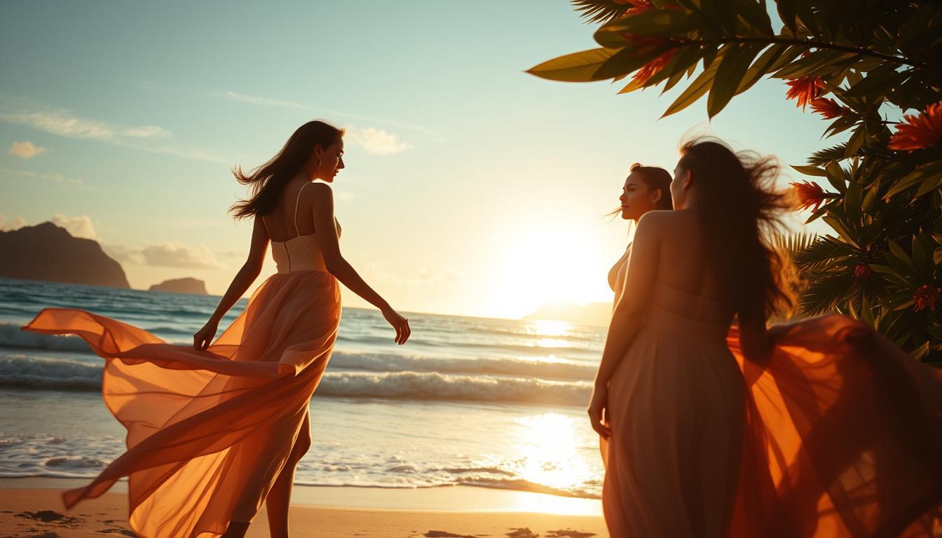 Qual o momento ideal para fotos de moda em Noronha?